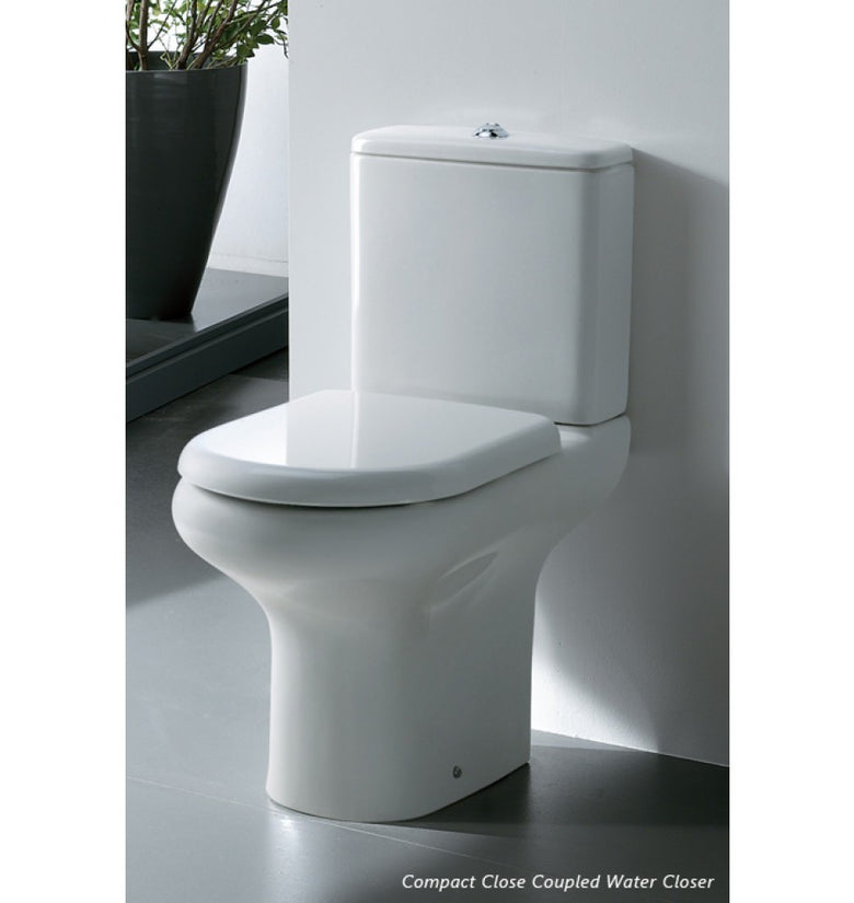 compact close couple toilet